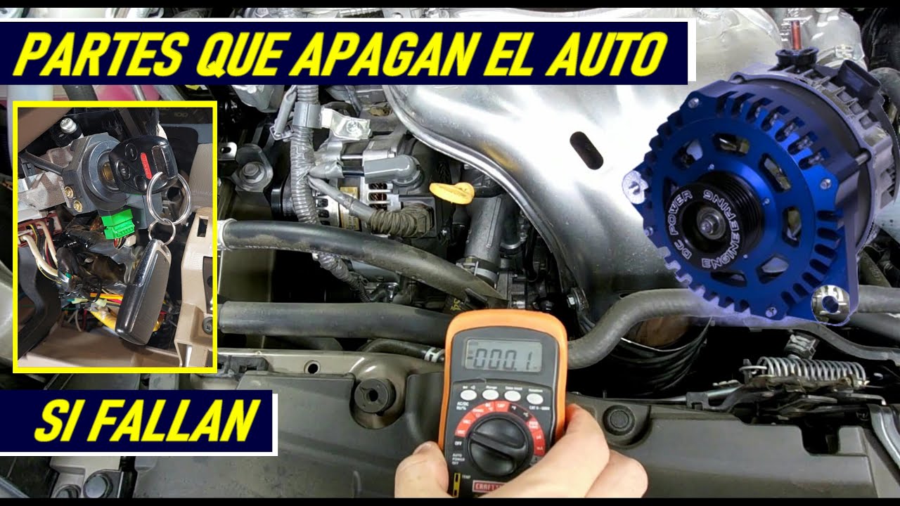 10 Partes que cuando fallan apagan el auto o no lo dejan arrancar