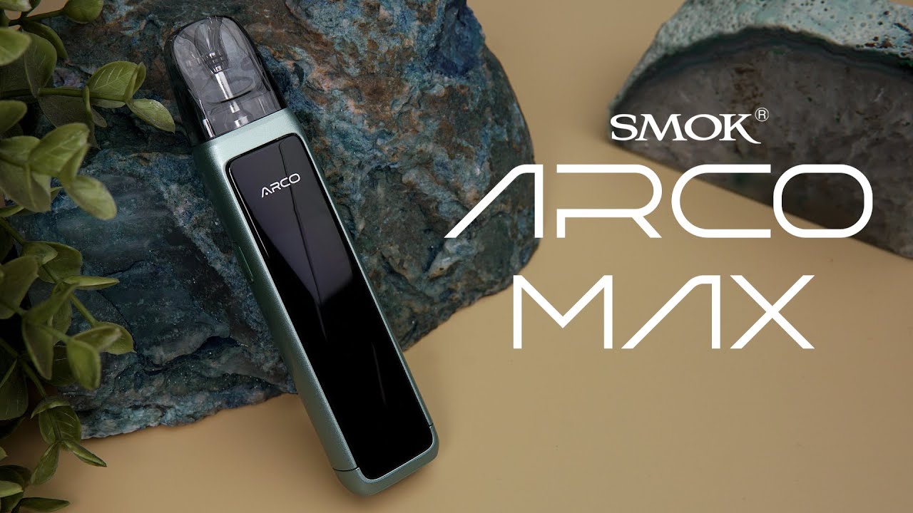 SMOK ARCO MAX Pod Kit &ndash; Big Battery, Bold Screen, and Smooth Adjustable Draw