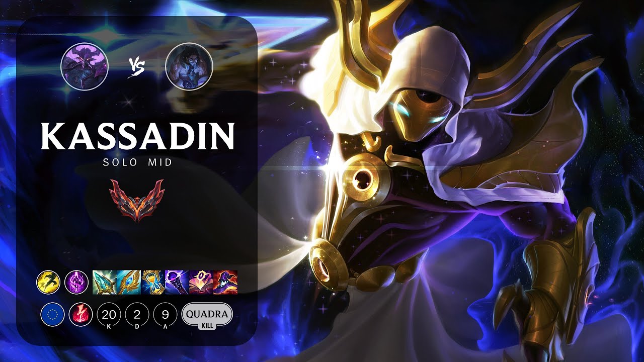 Kassadin Mid vs Sylas - EUW Grandmaster Patch 13.21