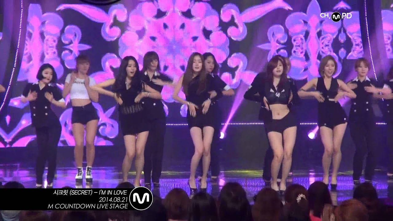 [MPD/직캠] 140821 SECRET - I'M IN LOVE