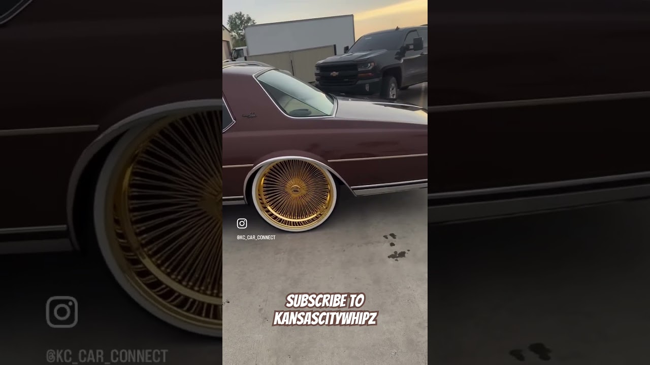 78 Caprice Landau Aerocoupe On 24in Gold Staggered Daytons
