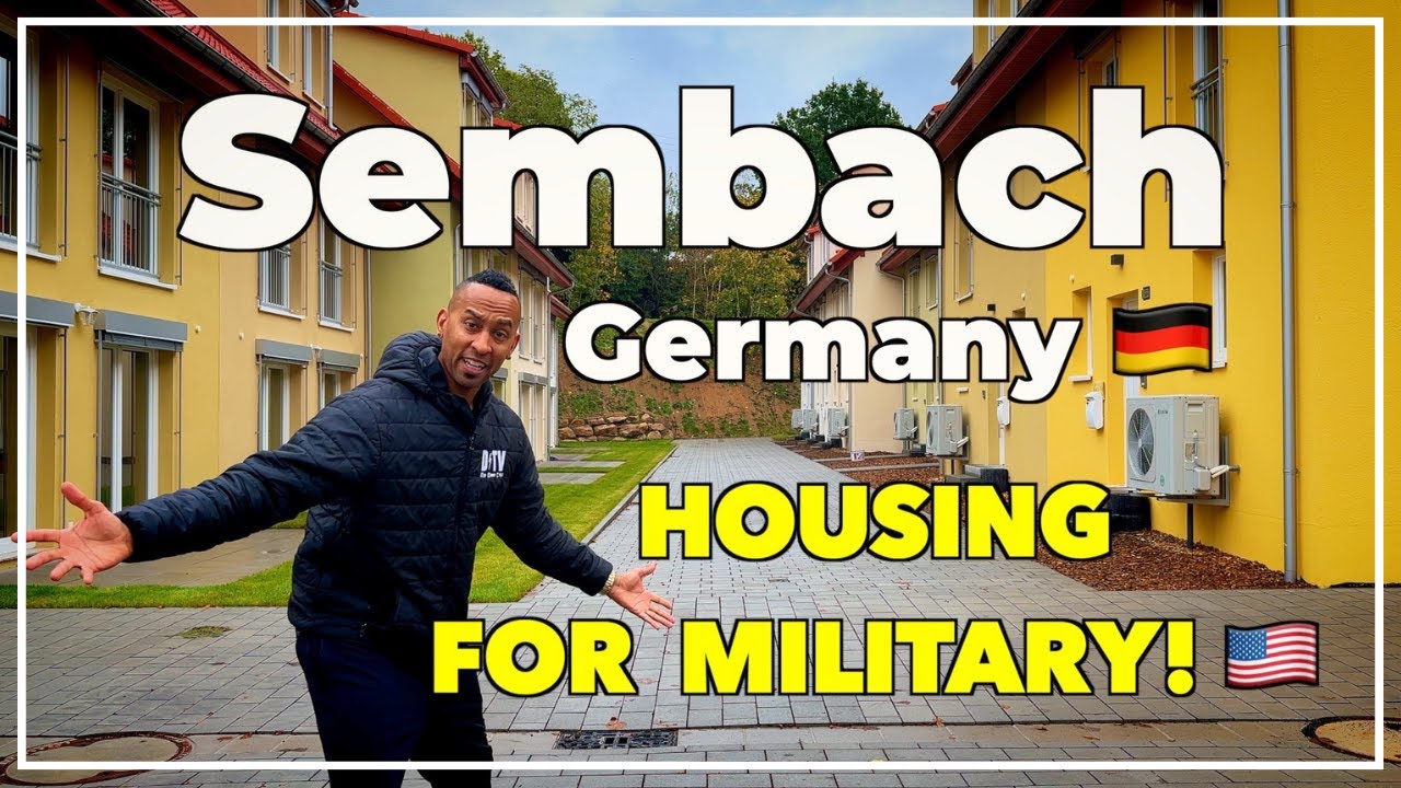 Luxury Townhomes 🏠 Sembach Kaserne Air Base Germany - Kaiserslautern Military Community Housing