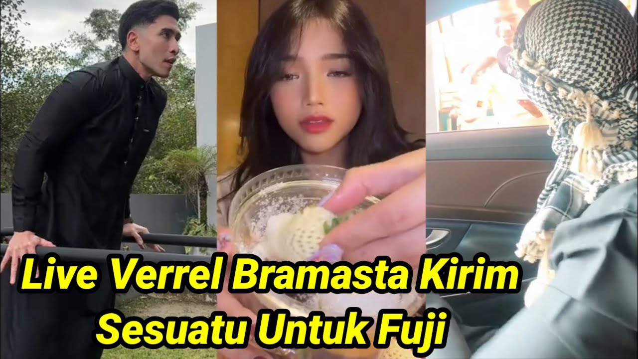 SO SWEET FUJI DAPAT BINGKISAN DARI VERREL BRAMASTA