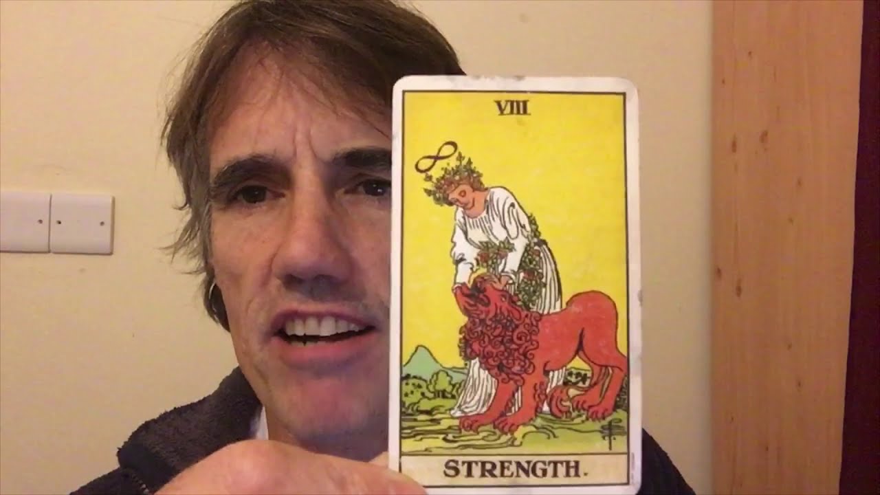 STRENGTH reversed- Tarot card meanings