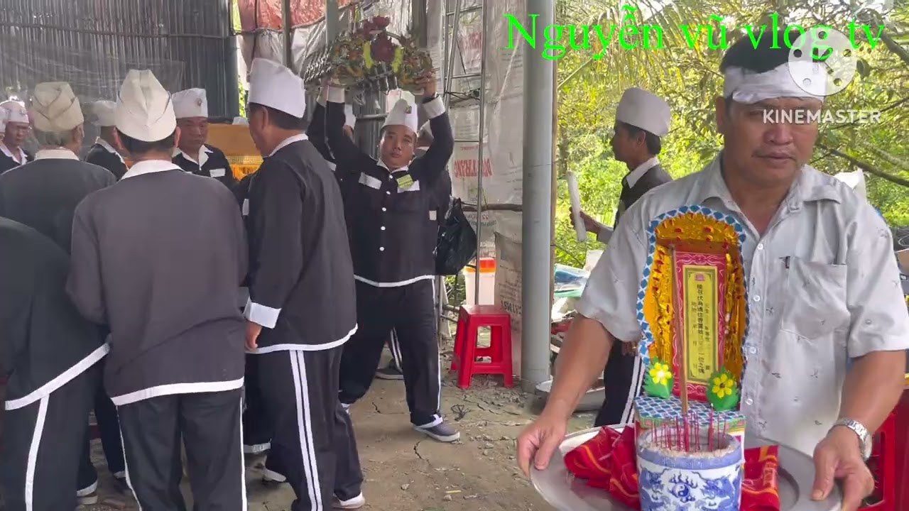 Ngày cuối đưa cha Nguyễn Văn âu 75 tuổi đến nơi hỏa táng