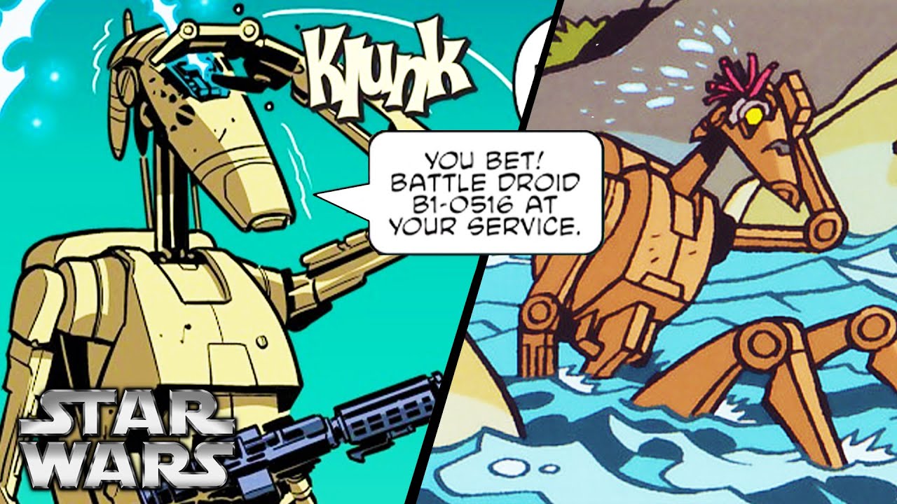 7 BRAVE Battle Droids Who DESERTED the Separatists & FELT EMOTIONS - Star Wars