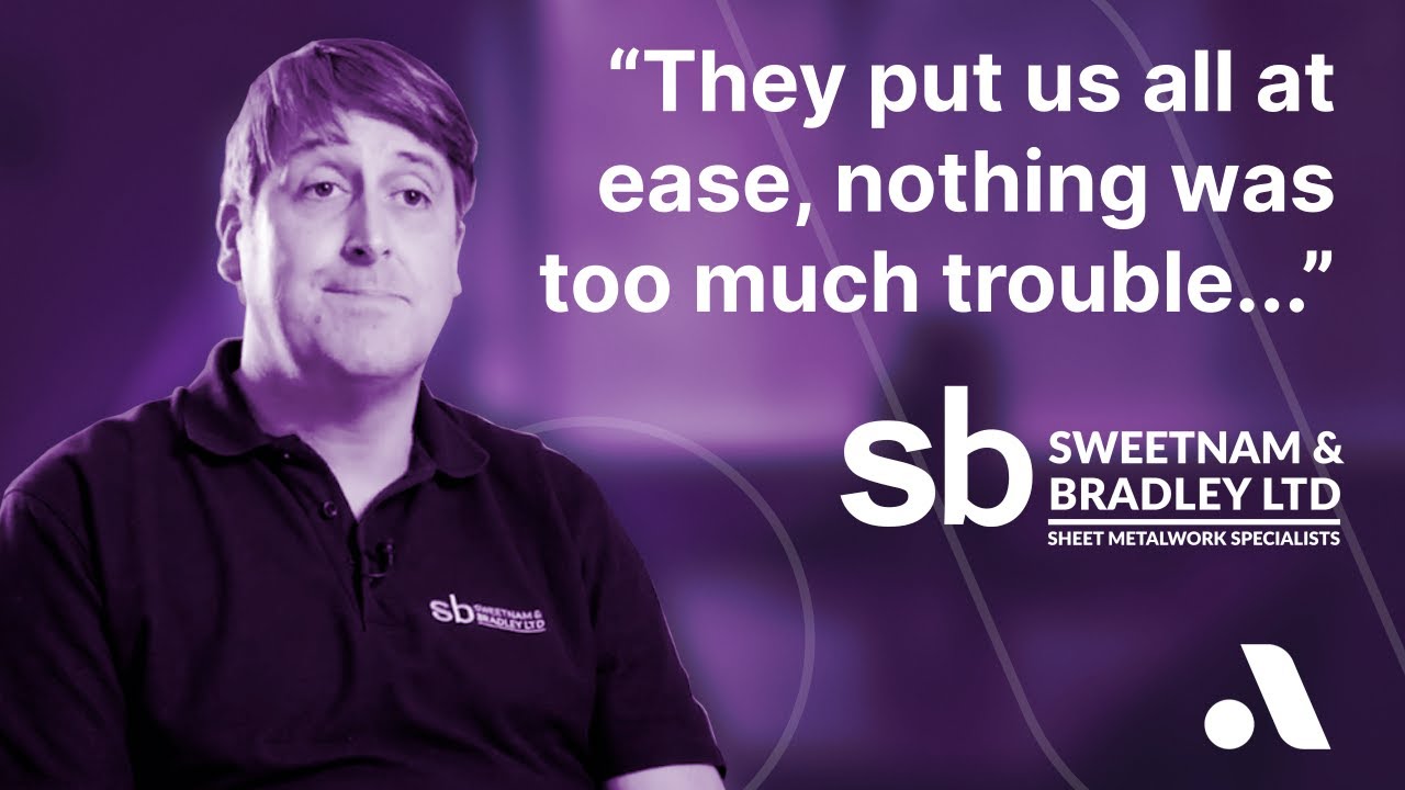 IMSM UK Testimonial Sweetnam & Bradley | Sheet Metalwork Specialists | ISO 9001