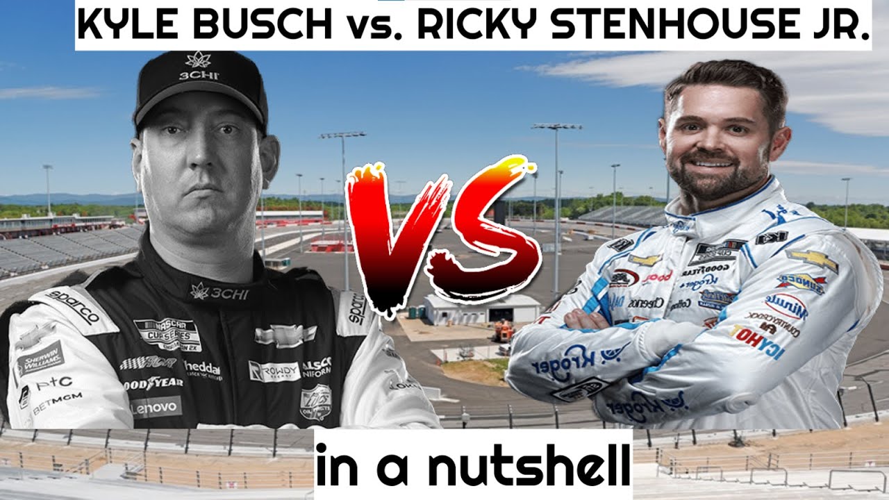 Kyle Busch vs Ricky Stenhouse Jr. in a nutshell