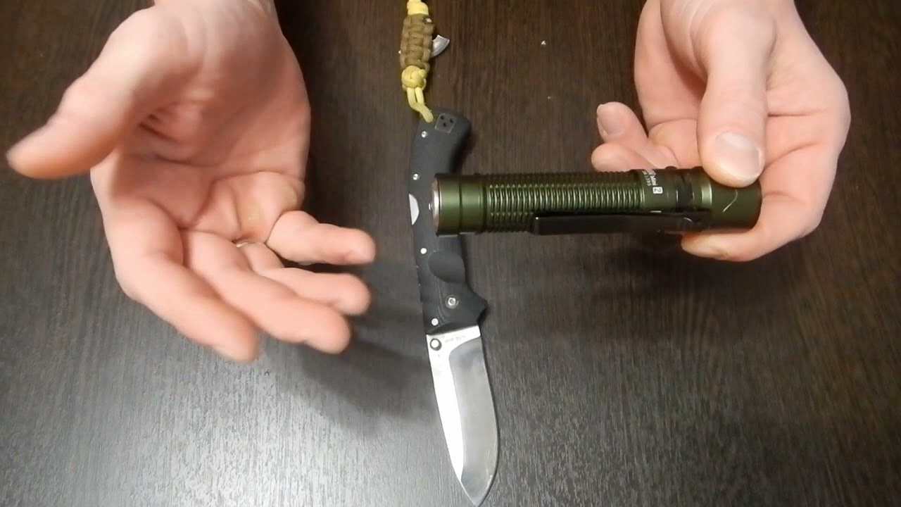 Мой EDC набор 2022 Фонарь Olight Warrior Mini 2
