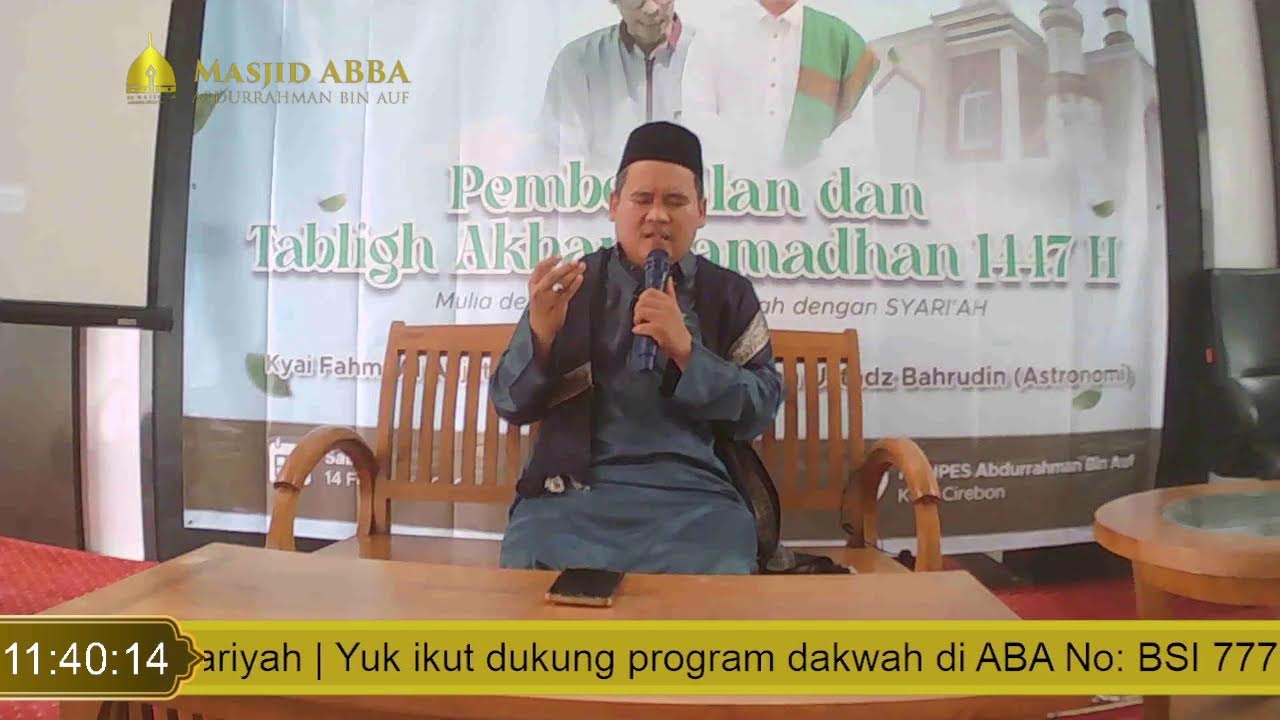 kajian Sabtuan Special Menyambut Bulan Suci Ramadhan | Bersama Ust.Fahmi Al-Anjatani & Ust. Bahrudin