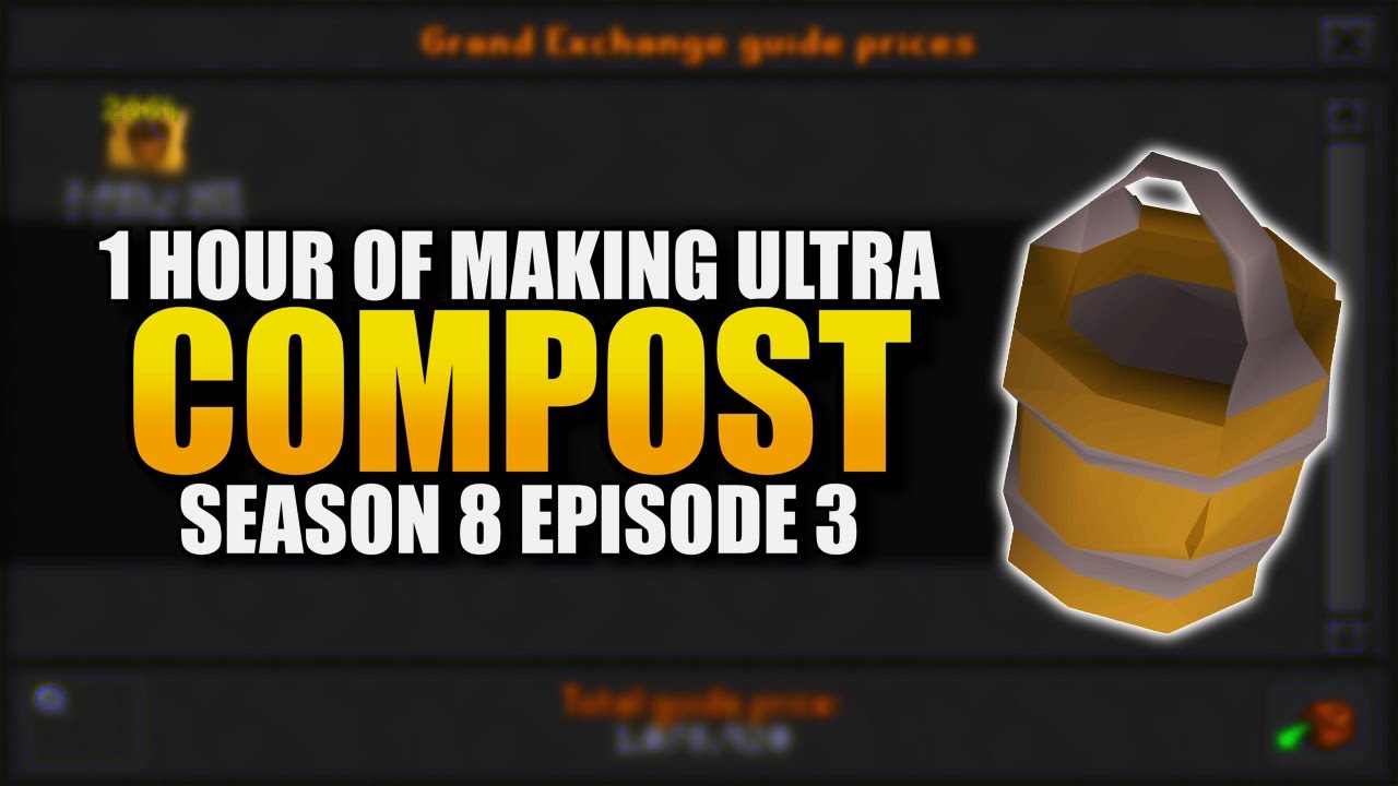 Making Ultra Compost | Testing OSRS Wiki Money Making Methods | Money Making Guide 2023