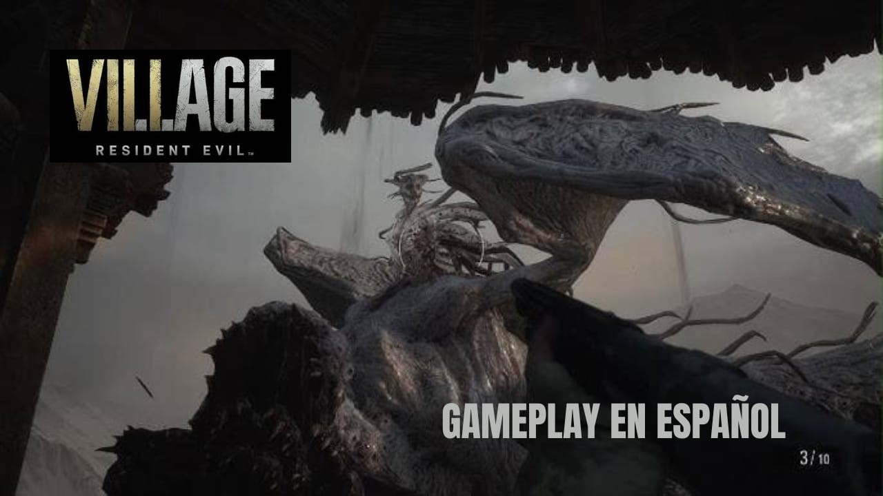 RESIDENT EVIL 8 VILLAGE | BOSS FIGHT Derrotando a LADY DIMITRESCU Gameplay en Español (HD)