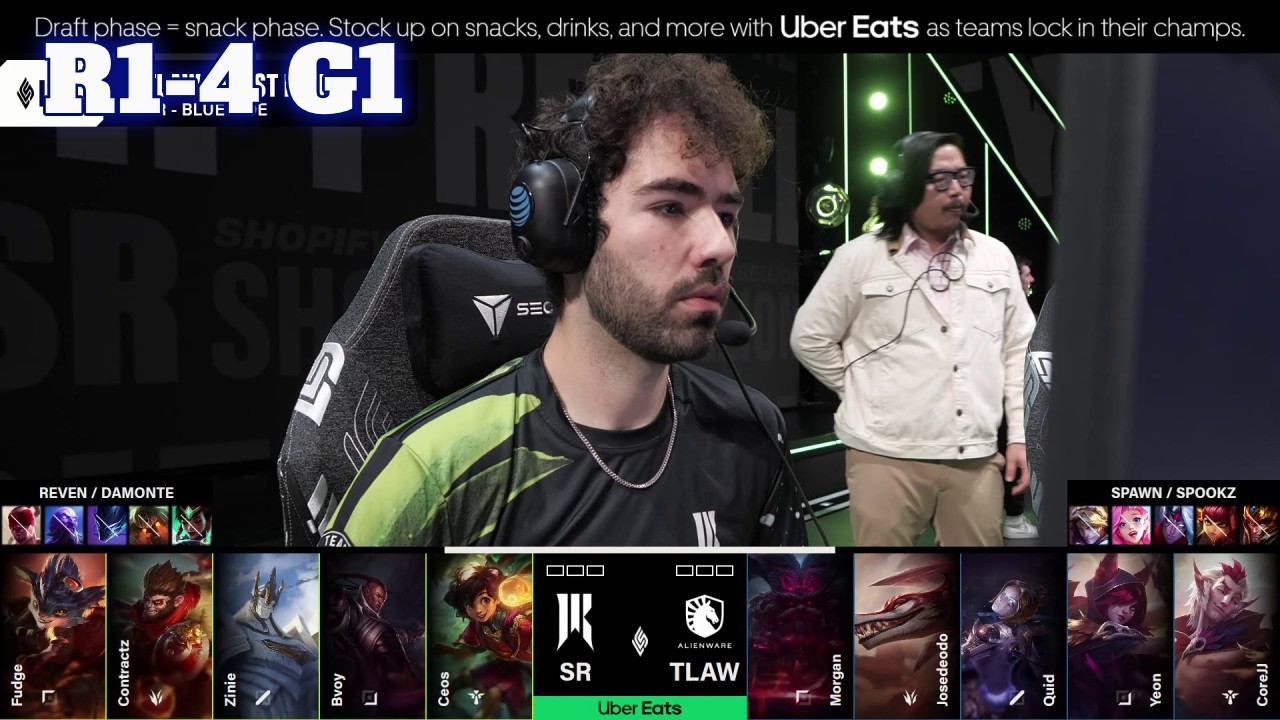 SR vs TLAW - Game 1 | Round 1 S16 LCS Spring 2026 Playoffs | Shopify Rebellion vs Team Liquid G1