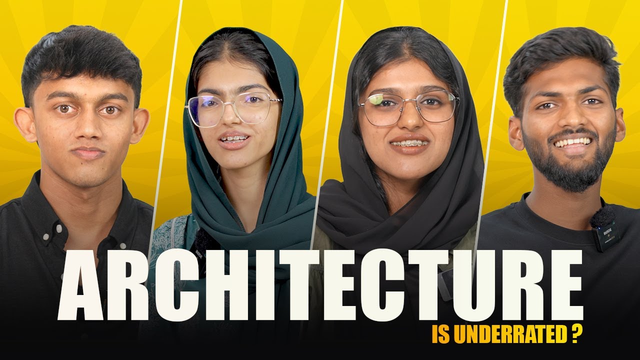 Architecture underrated ആണോ ?? 🤔😮 | B.Arch Toppers Talk .
