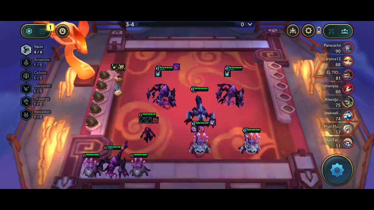 Jugando Team Fight Tactics 😎 Team Vacio