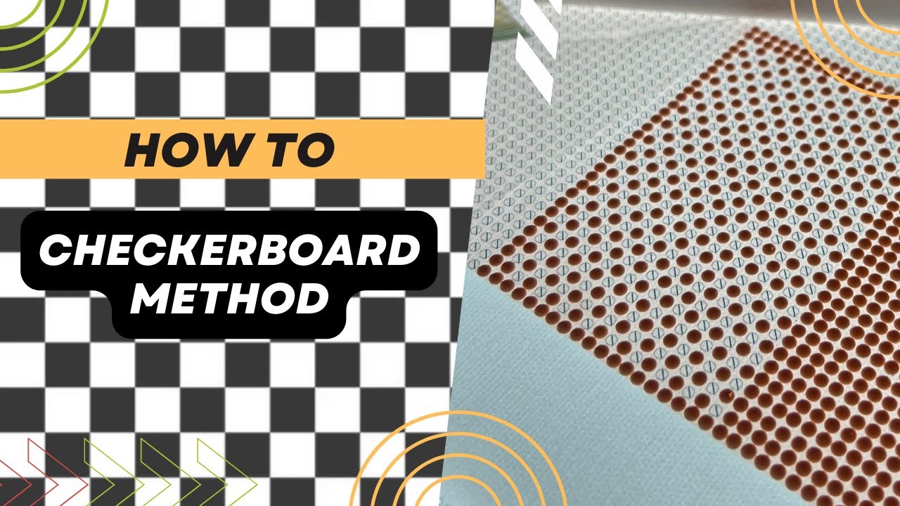 How To Do The Checkerboard Method | Diamond Painting Technique |