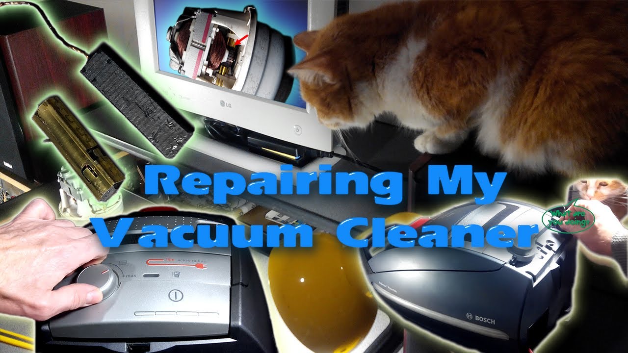 Repairing My Vacuum Cleaner [Broken Carbon Brush]