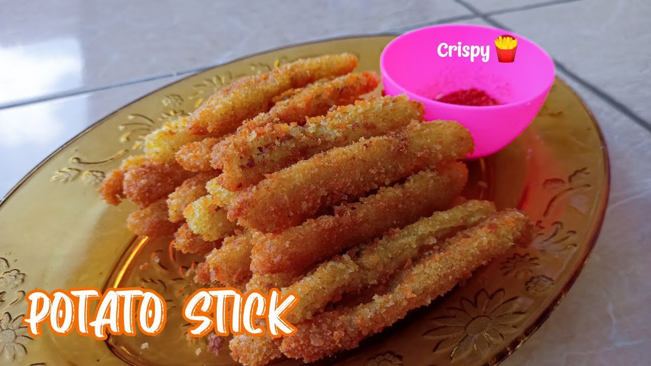 Potato Stick🍟 | stik kentang Cuma 3 Bahan | Pakai Tepung Panir