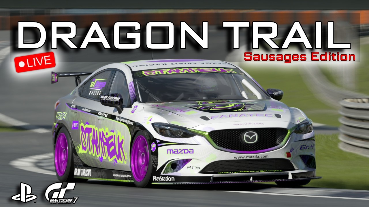 🔴LIVE - Gran Turismo 7 - Daily Race B - Dragon Trail - Top Split
