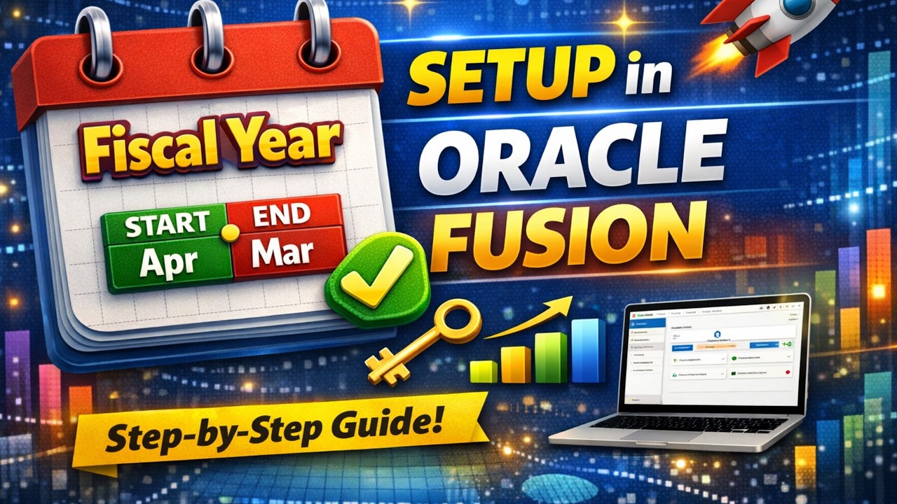15. 🚀📅 Oracle Fusion Finance: Fiscal Year Calendar Explained 🔍