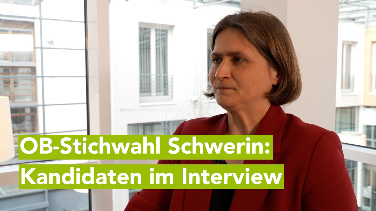 OB-Stichwahl in Schwerin 2026: Mandy Pfeifer zu zentralen Schwerpunkten im Wahlkampf