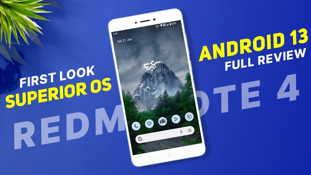 Superior OS Thirteen For Redmi Note 4 | Android 13 | Bugs & Features | Full Review