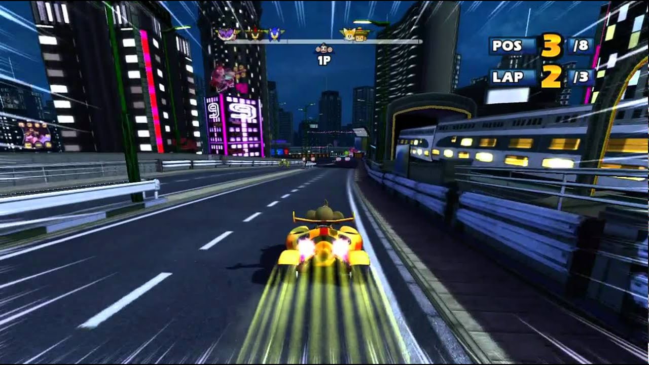 Sonic & Sega All-Stars Racing with Banjo-Kazooie Xbox 360 720P gameplay Samba Cup