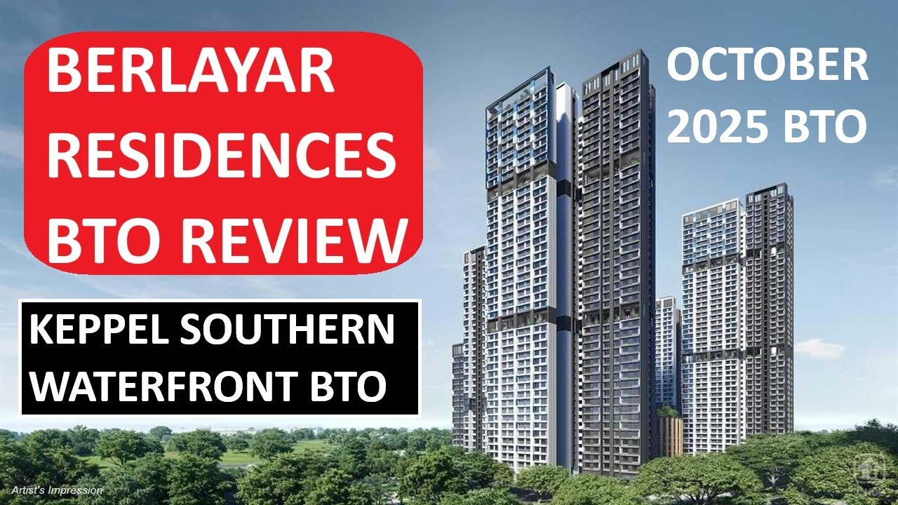 Berlayar Residences Обзор BTO | Большая южная набережная Кеппель Телок Бланга Букит Мера BTO