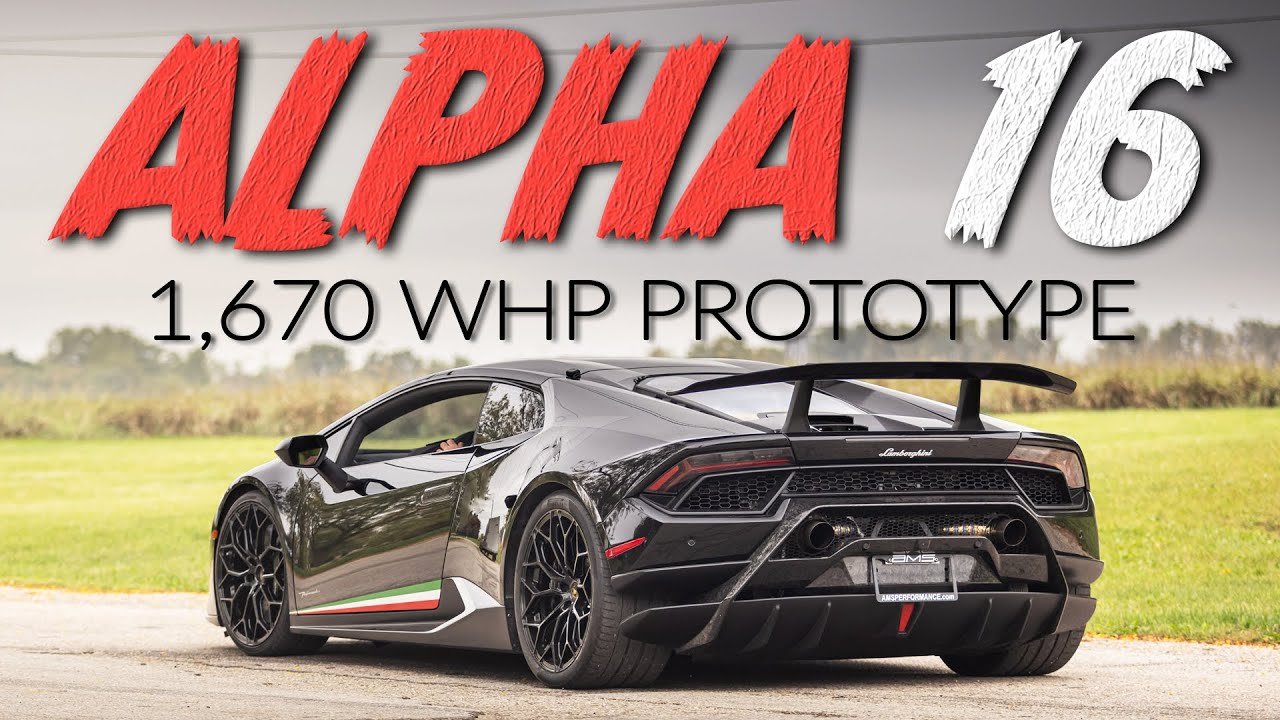WORLD'S FIRST ALPHA 16 HURACAN | Prototype Build