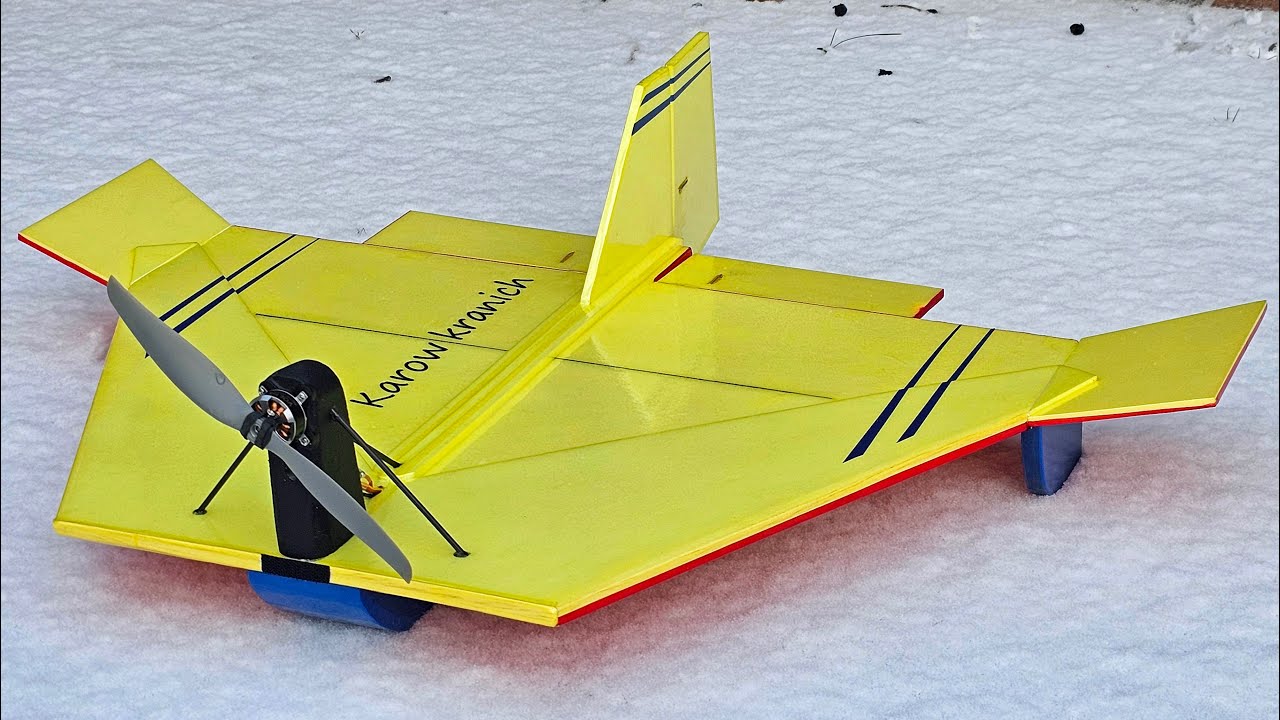 RC Spaß Modell Depron mit Ground Effect