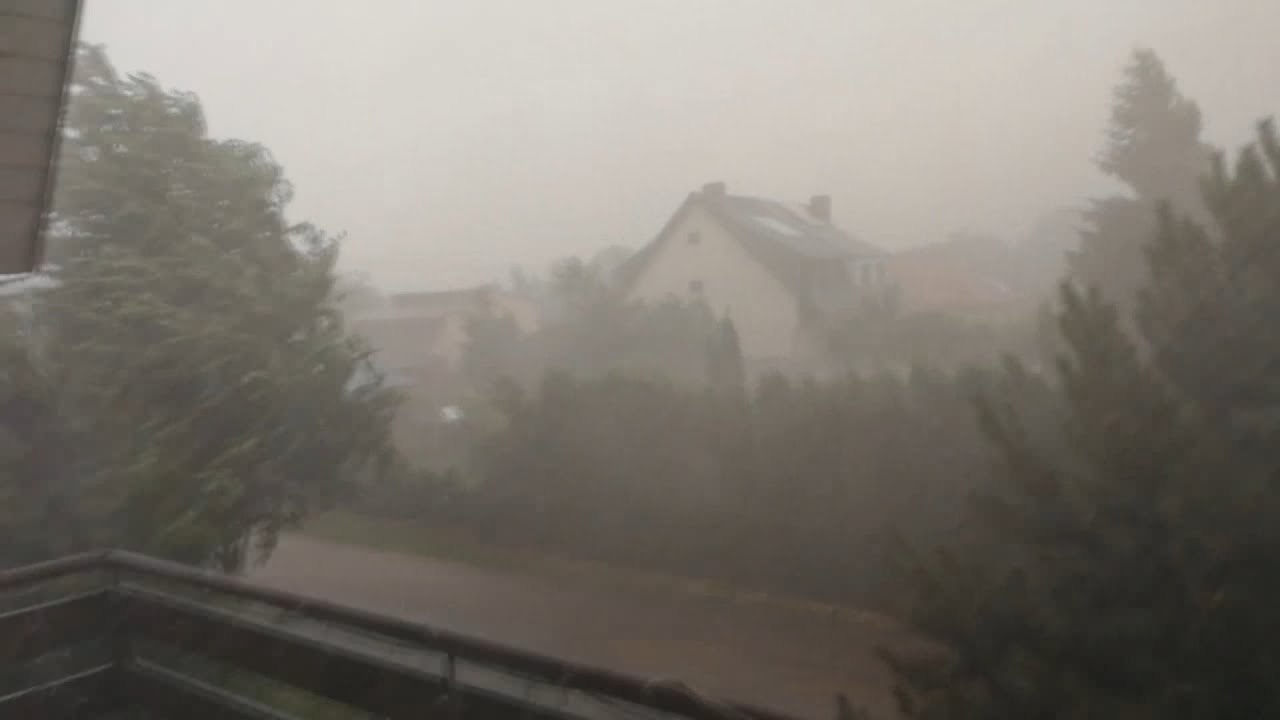 Gwałtowna Nawałnica z Silnym Downburstem - 19.06.2019 / Lubartów (Strong Downburst)