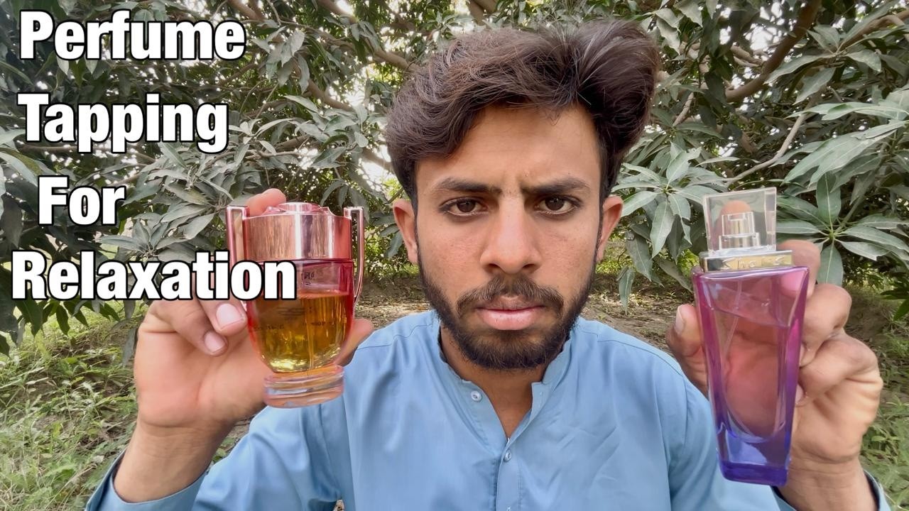 ASMR Tapping on My Perfume Bottles & Wet Mouth Sounds 👄 | Deep Relaxation
