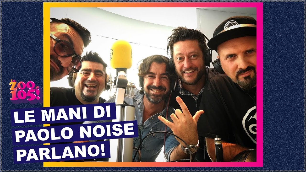 LE MANI DI PAOLO NOISE PARLANO