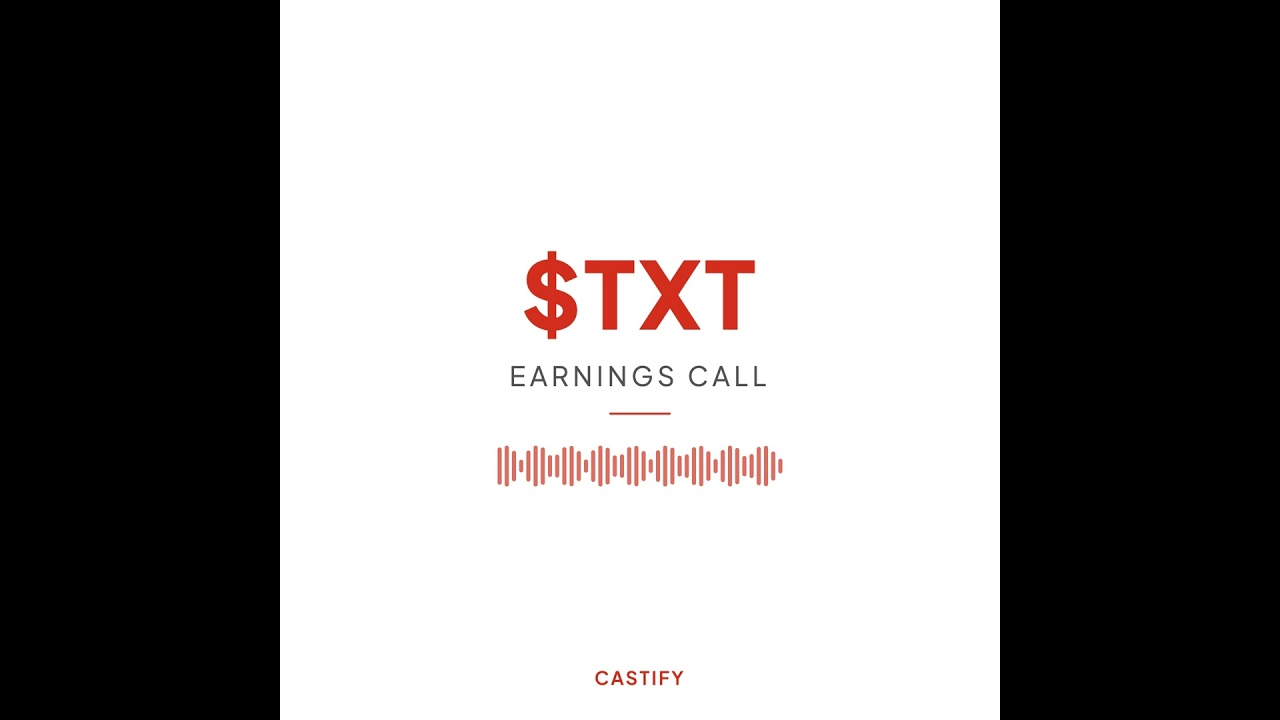Textron Inc ($TXT) Q1 2026 Earnings Call