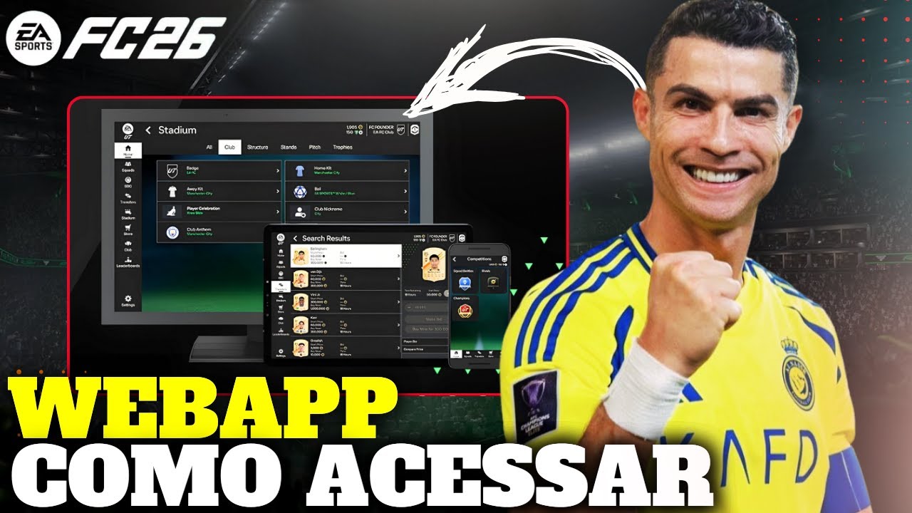 COMO ACESSAR (LIBERAR) O WEB APP DO EA SPORTS FC 26