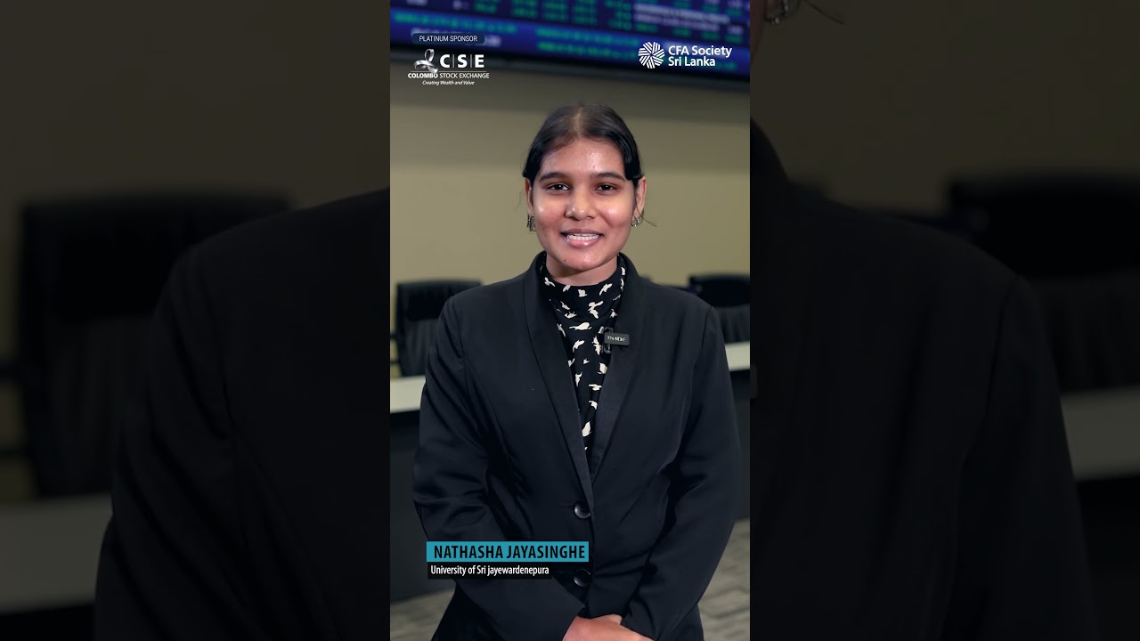 CFA Institute Research Challenge Sri Lanka 2023/24 - Nathasha Jayasinghe