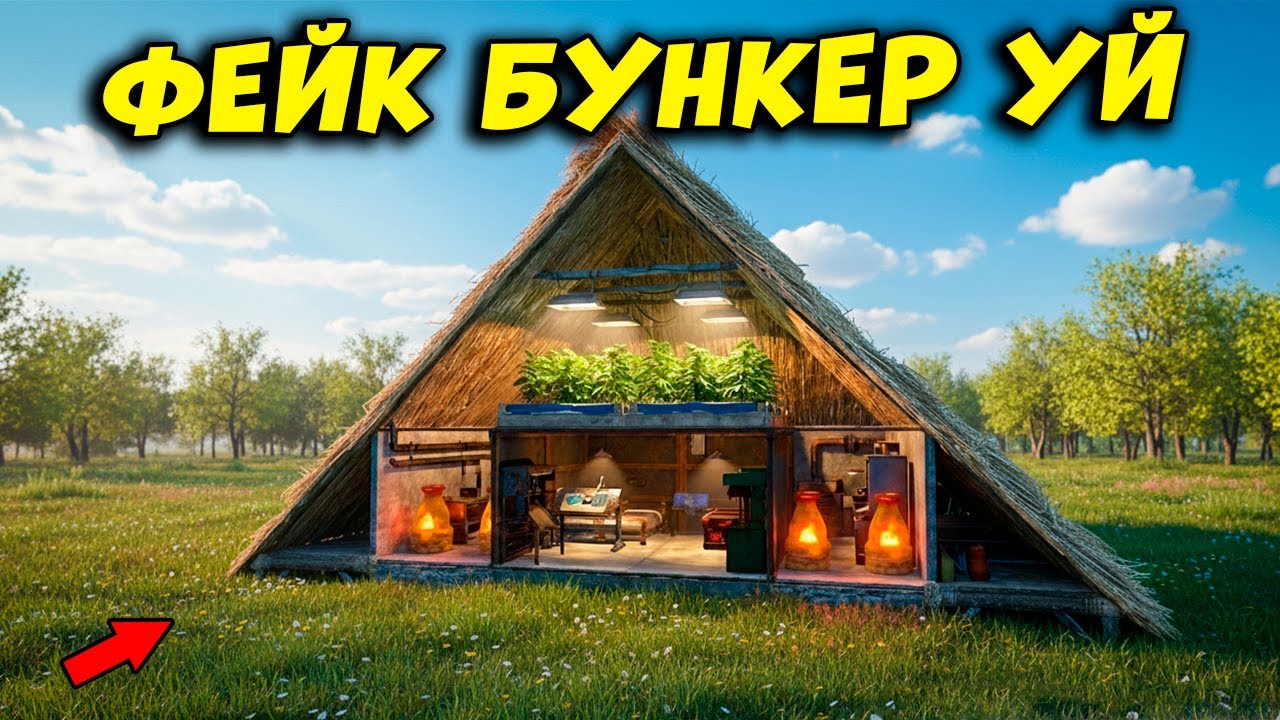 Фейк УЙ іші МВК сырты АҒАШ | RUST | Warkey x Tiko