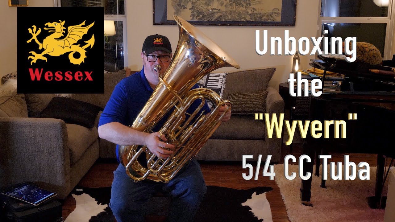 Unboxing the Wessex ‘Wyvern’ TC590 5/4 Piston CC Tuba