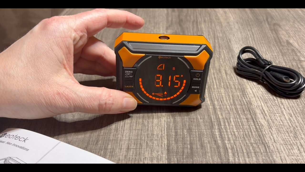 Neoteck Digital Angle Finder with Dual Laser Review | Precision 4x90° & 2x180° Level Tool