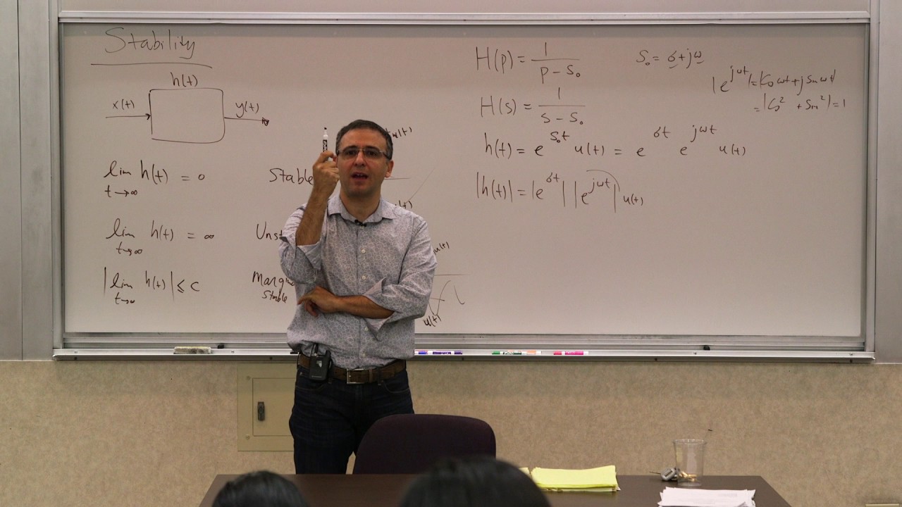 028. Stability: Definition, Criterion, Poles Location, Routh-Hurwitz Method