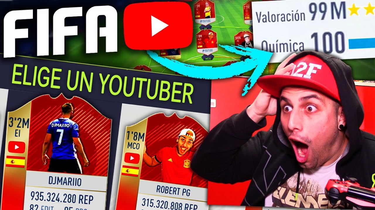 FUT DRAFT YOUTUBERS de FIFA EDITION!! **EXCLUSIVO**