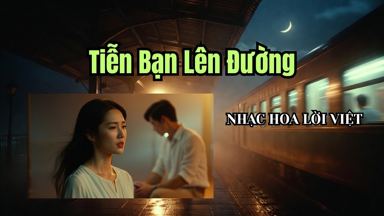 Tiễn Bạn Lên Đường | Nhạc Hoa 90s | Song Ca Nam Nữ | MV Cover