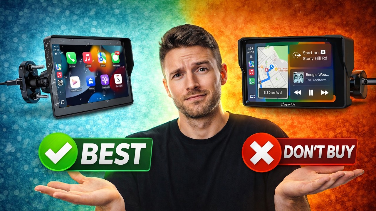 BEST Motorcycle CarPlay #2026 – Seamless Bluetooth & Maps!