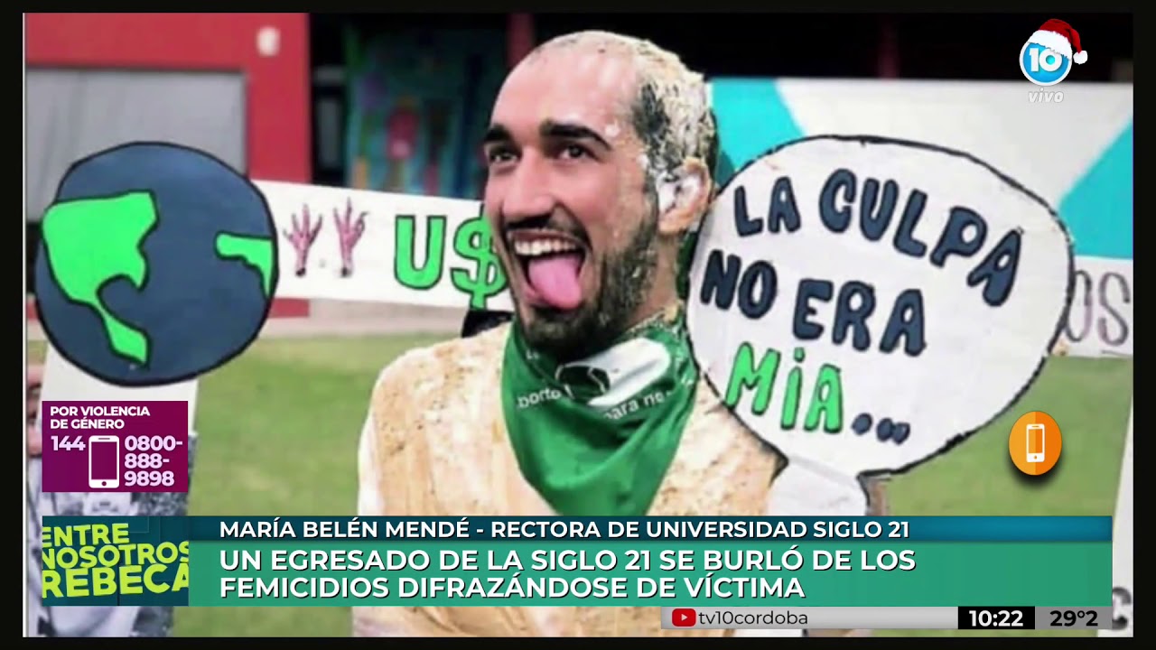 María Belén Mendé - Rectora de la Universidad Siglo XXI por egreso misógino