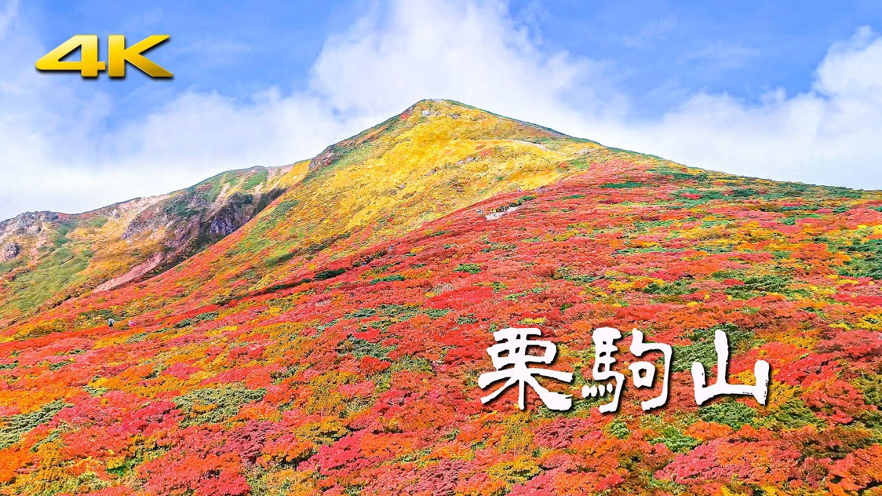 栗駒山の紅葉 神の絨毯 絶景空撮  - Autumn Foliage at Mt.Kurikoma, Aerial Footage - (shot on Phantom 4 Pro)