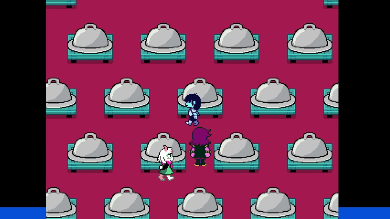 Как найти ключ, спрятанный в особняке королевы под тарелками в Deltarune Глава 2