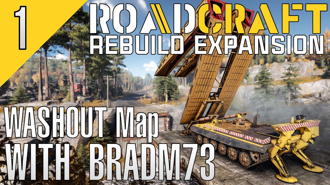 ROADCRAFT REBUILD DLC: Washout Map - Ep1: The Finale Map??!!