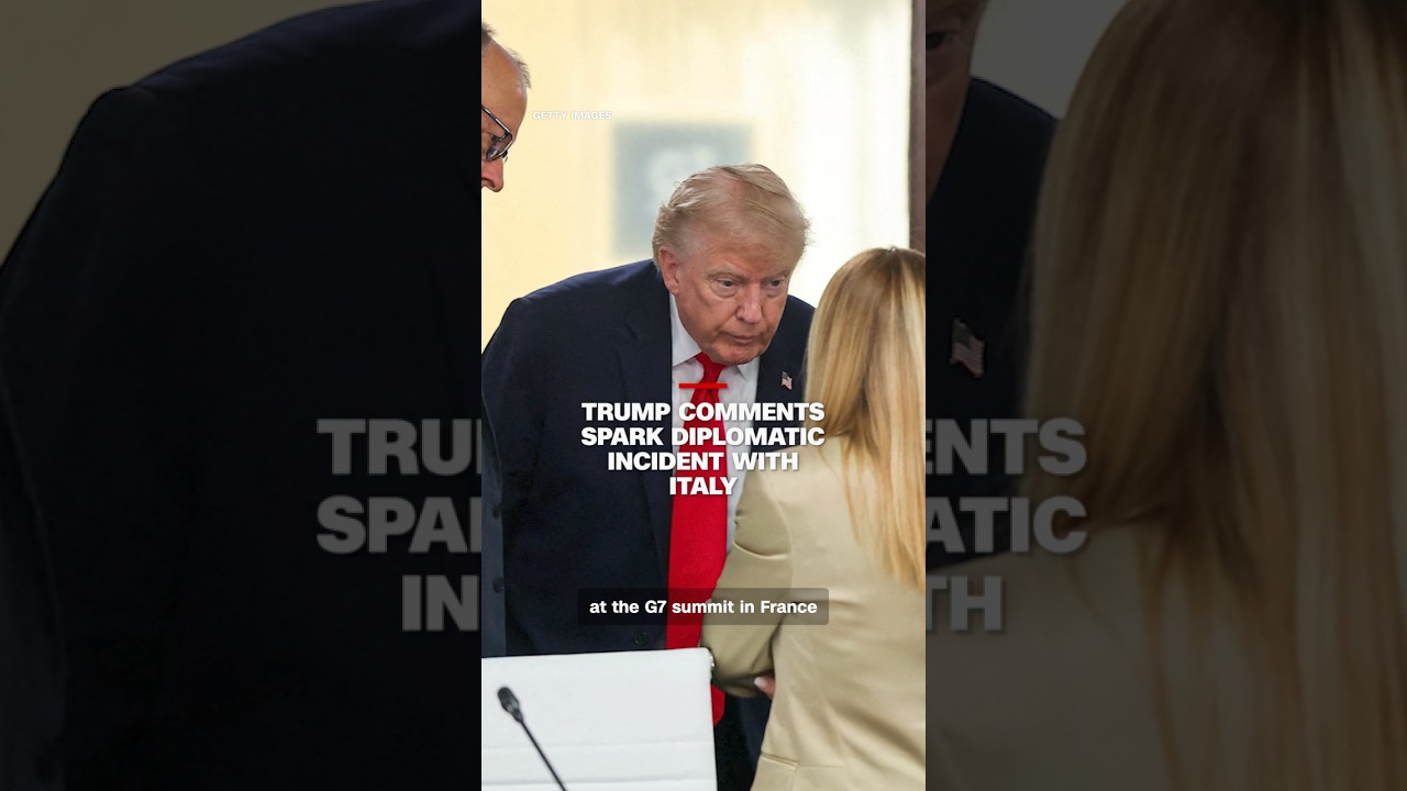 Trump comments spark diplomatic incident with Italy