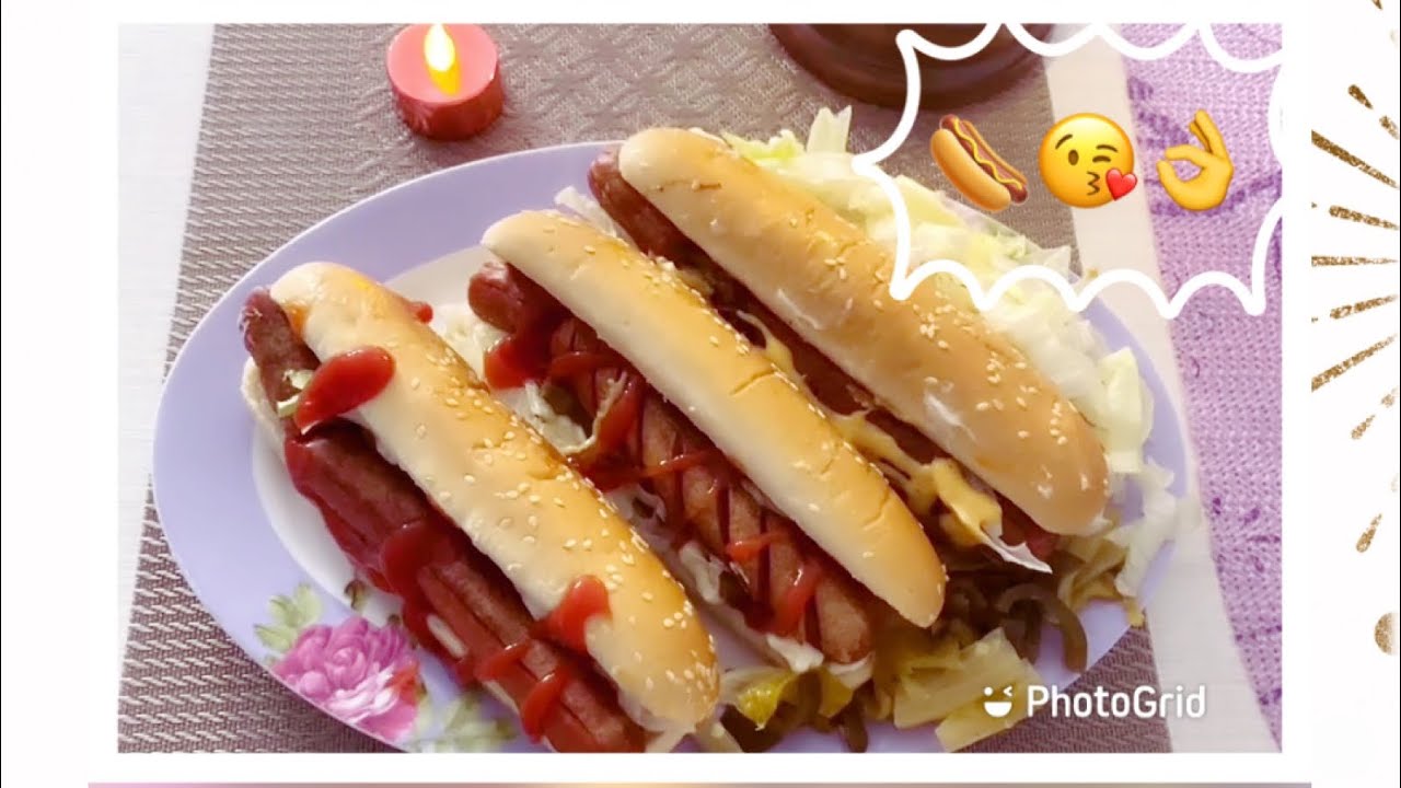 أطيب سندويشات هوت دوج ممكن تدوقوا متل المطاعم وأطيب لذيذ وسريع وسهل🌭🌭