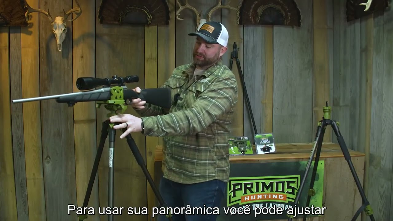 🎥 Como Usar o Tripé Primos Edge com o Gun Clip | Tutorial Completo